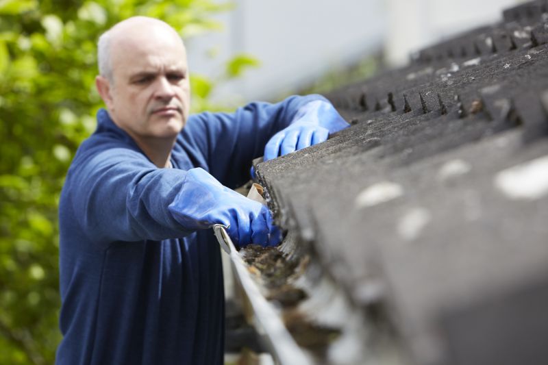 Cleaning and Securing Gutter Edges